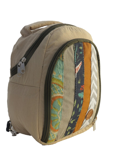 Mini Cooler Backpack, Free Flying Fish, Cooler, Artisan, Unique design, Handmade