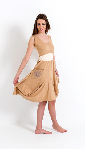 Native Avo Dress, Free Wear, Free Flying Fish, Organic Clothing, Fair Trade Clothing, Dresses, Native Cotton, Pima Cotton, Color Grown Cotton