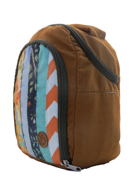 Mini Cooler Backpack, Free Flying Fish, Cooler, Artisan, Unique design, Handmade